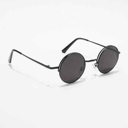 Quasar | Black Round Sunglasses MG3508