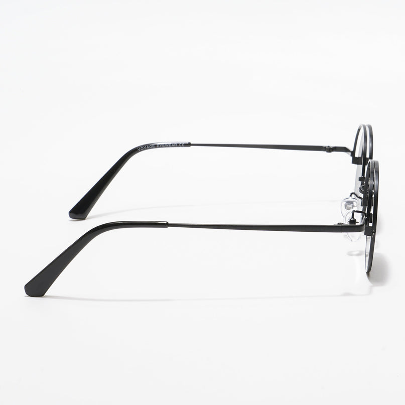 Quasar | Black Round Sunglasses MG3508