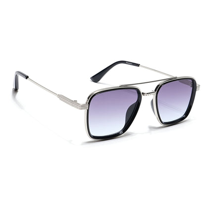 Eyejack Sliver Square Sunglasses for Men & Women (B80802CL835)