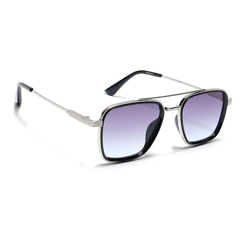 Eyejack Sliver Square Sunglasses for Men & Women (B80802CL835)
