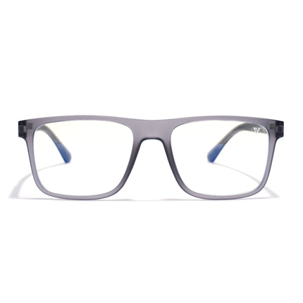 Voyage Grey Wayfarer Eyeglasses for Men & Women (CL002FMG8587)