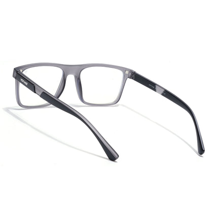 Voyage Grey Wayfarer Eyeglasses for Men & Women (CL002FMG8587)