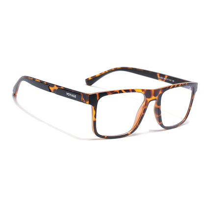 Voyage Demi Brown Wayfarer Eyeglasses for Men & Women (CL002FMG8589)
