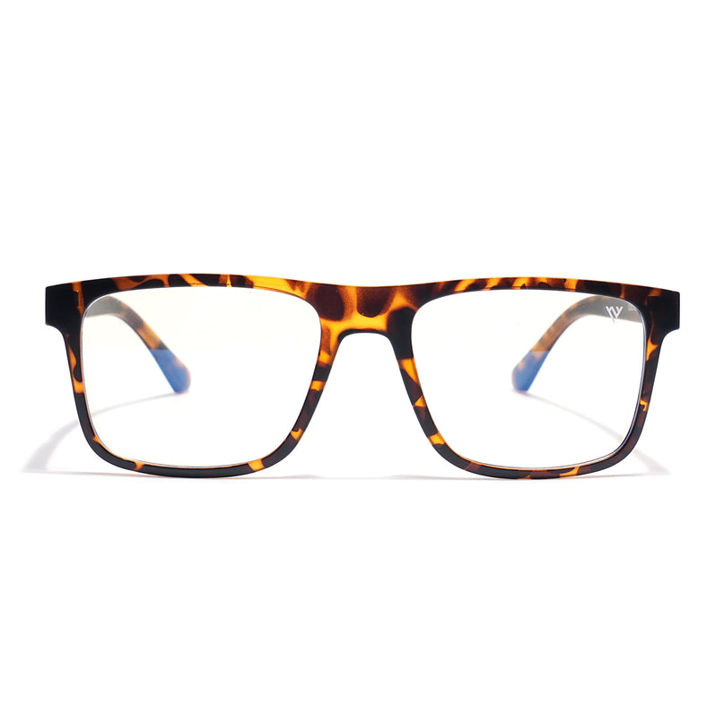 Voyage Demi Brown Wayfarer Eyeglasses for Men & Women (CL002FMG8589)