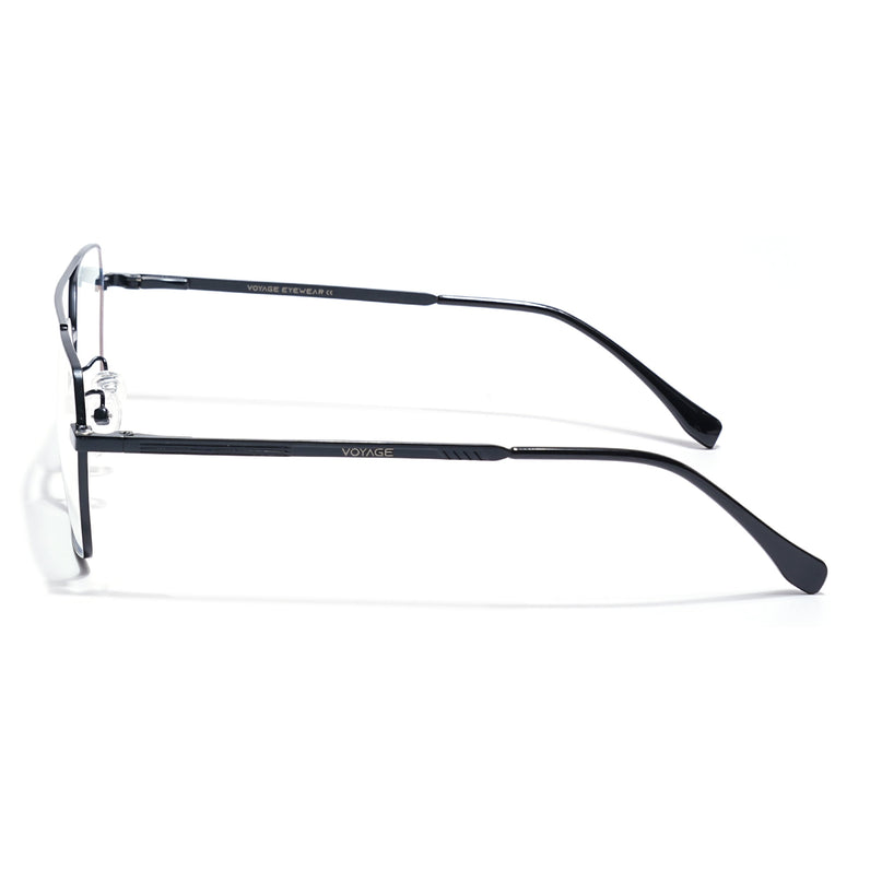 Voyage Black Wayfarer Eyeglasses for Men & Women (CL201FMG8602)