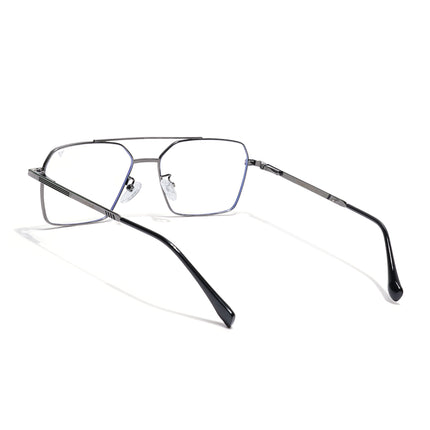 Voyage Grey Wayfarer Eyeglasses for Men & Women (CL201FMG8603)
