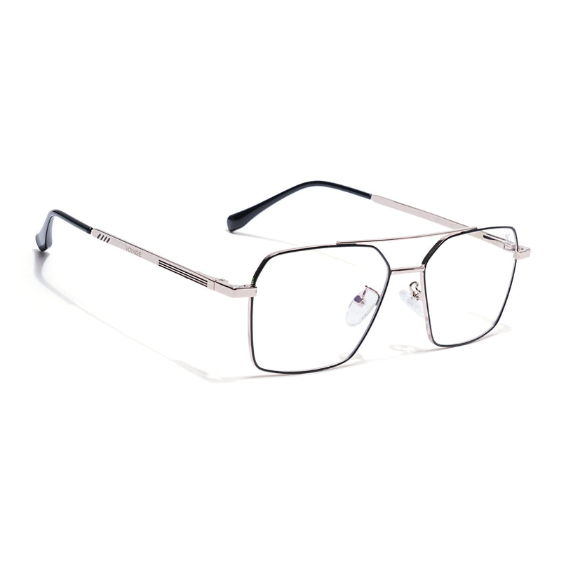 Voyage Golden Wayfarer Eyeglasses for Men & Women (CL201FMG8605)