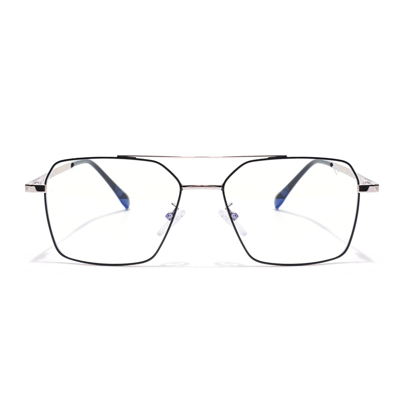 Voyage Golden Wayfarer Eyeglasses for Men & Women (CL201FMG8605)