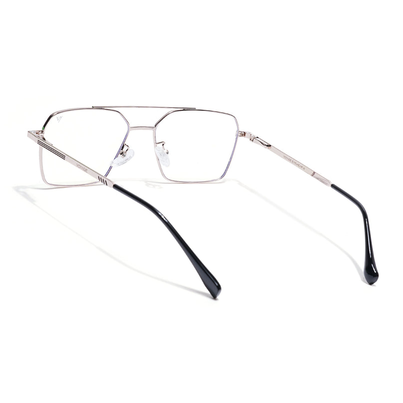 Voyage Golden Wayfarer Eyeglasses for Men & Women (CL201FMG8605)