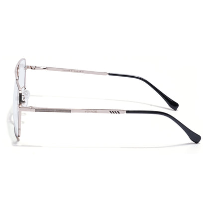Voyage Golden Wayfarer Eyeglasses for Men & Women (CL201FMG8605)