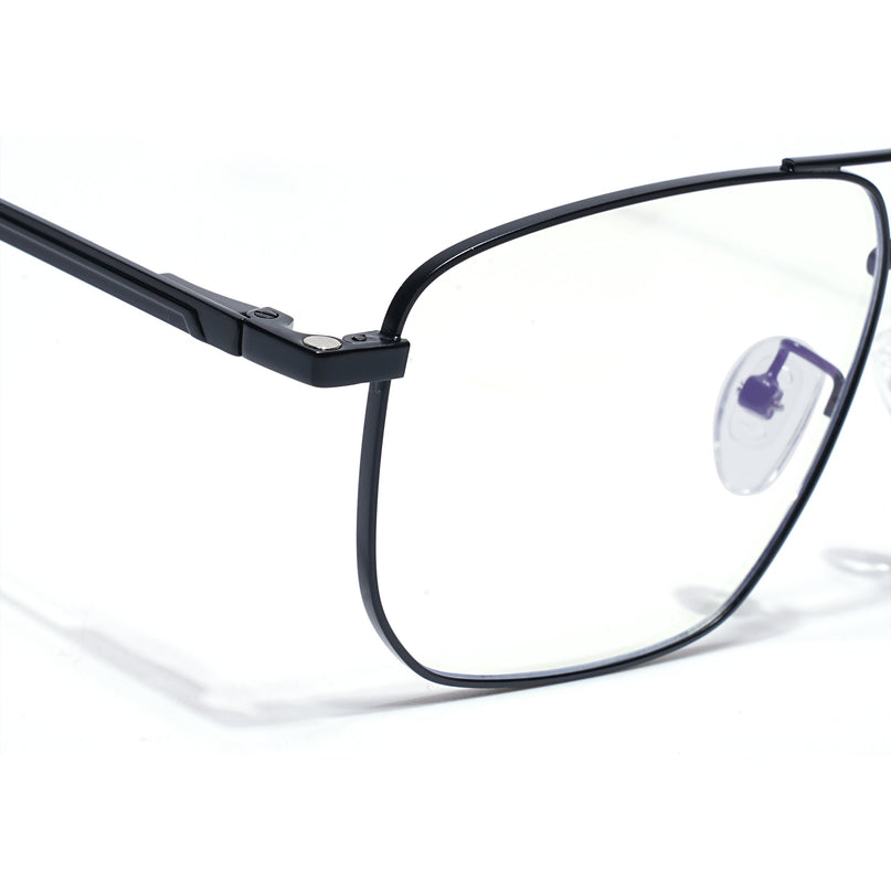 Voyage Black Wayfarer Eyeglasses for Men & Women (CL204FMG8598)