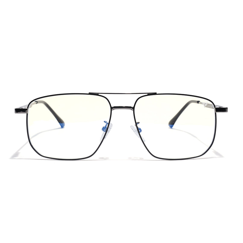 Voyage Grey Wayfarer Eyeglasses for Men & Women (CL204FMG8599)