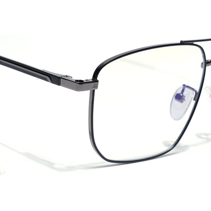 Voyage Grey Wayfarer Eyeglasses for Men & Women (CL204FMG8599)