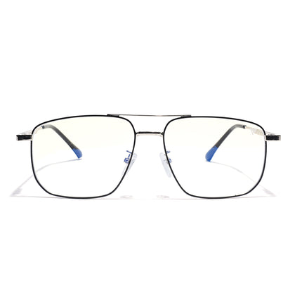 Voyage Silver Wayfarer Eyeglasses for Men & Women (CL204FMG8600)