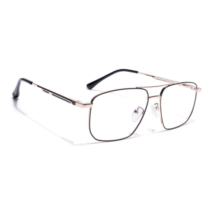 Voyage Golden Wayfarer Eyeglasses for Men & Women (CL204FMG8601)
