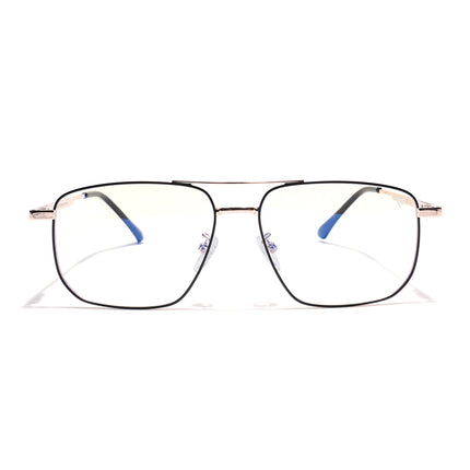 Voyage Golden Wayfarer Eyeglasses for Men & Women (CL204FMG8601)