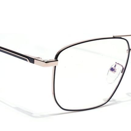 Voyage Golden Wayfarer Eyeglasses for Men & Women (CL204FMG8601)