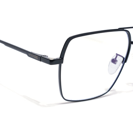 Voyage Black Wayfarer Eyeglasses for Men & Women (CL209FMG8590)