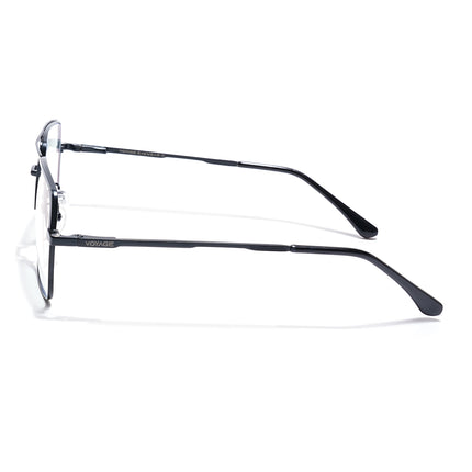 Voyage Black Wayfarer Eyeglasses for Men & Women (CL209FMG8590)