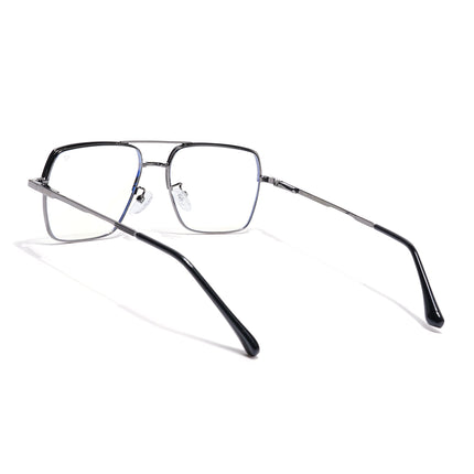 Voyage Grey Wayfarer Eyeglasses for Men & Women (CL209FMG8591)