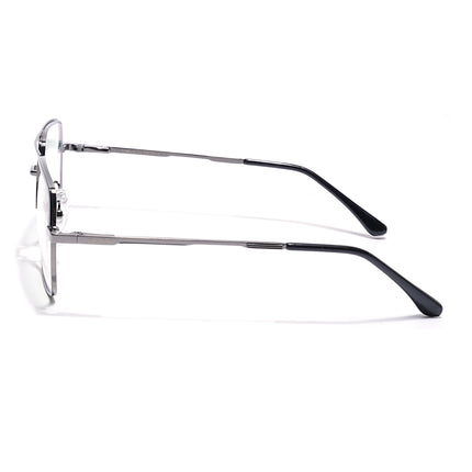 Voyage Grey Wayfarer Eyeglasses for Men & Women (CL209FMG8591)
