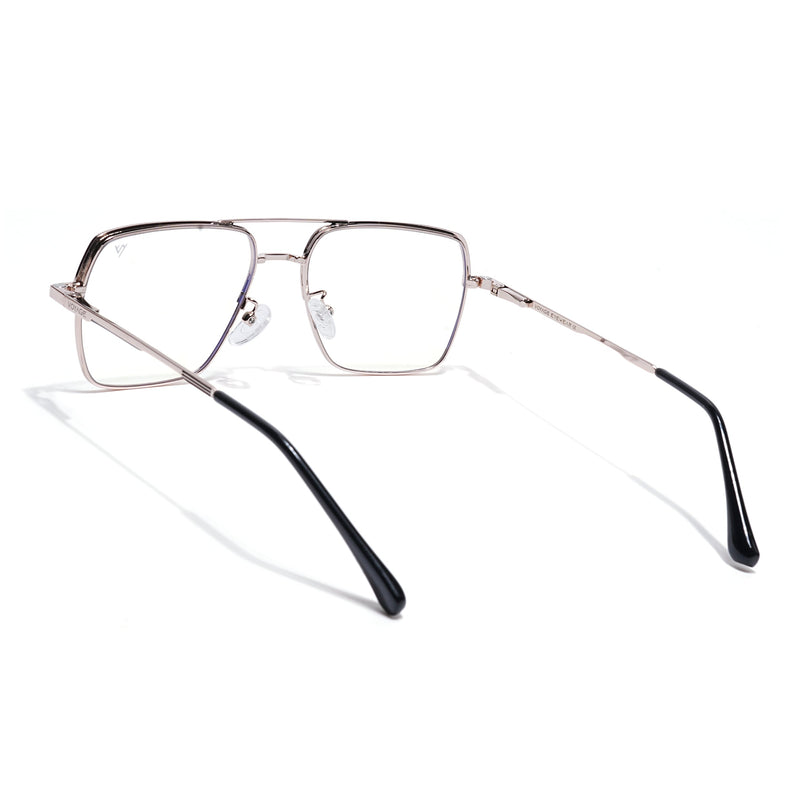 Voyage Golden Wayfarer Eyeglasses for Men & Women (CL209FMG8593)