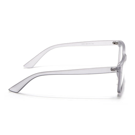 Eyejack Canment Grey Square Eyeglasses for Men & Women (CM1005FCL1758-C3)