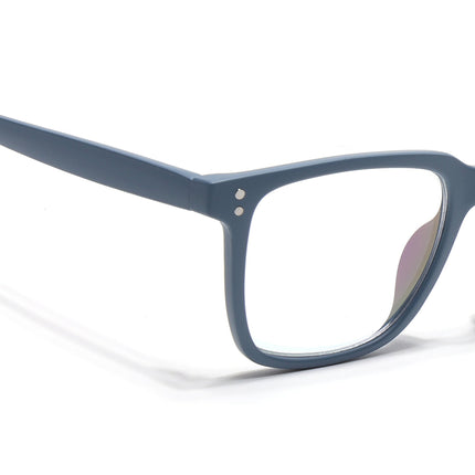 Eyejack Canment Sky Blue Square Eyeglasses for Men & Women (CM1005FCL1761-C6)