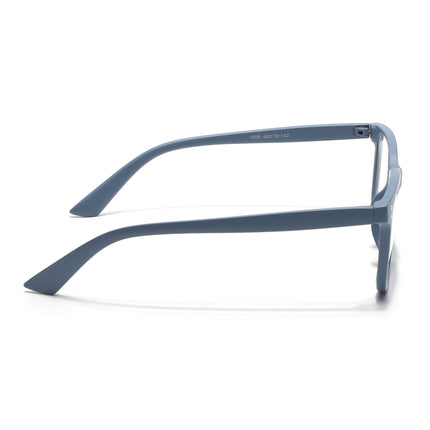Eyejack Canment Sky Blue Square Eyeglasses for Men & Women (CM1005FCL1761-C6)