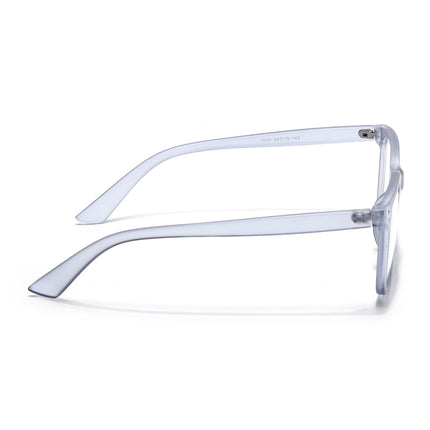 Eyejack Canment Blue Square Eyeglasses for Men & Women (CM1005FCL1762-C7)
