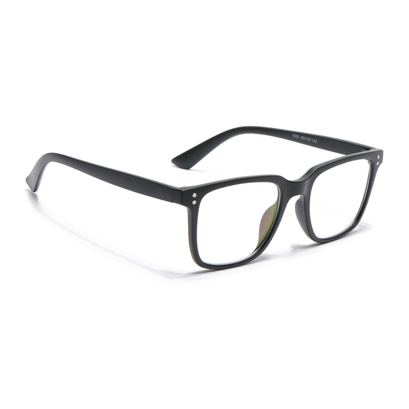 Eyejack Canment Olive Square Eyeglasses for Men & Women (CM1005FCL1763-C8)