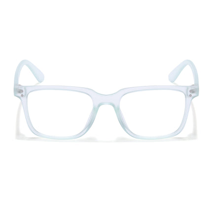 Eyejack Canment Sea Green Square Eyeglasses for Men & Women (CM1005FCL1765-C10)