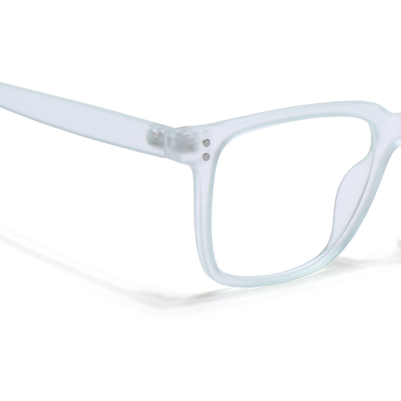 Eyejack Canment Sea Green Square Eyeglasses for Men & Women (CM1005FCL1765-C10)