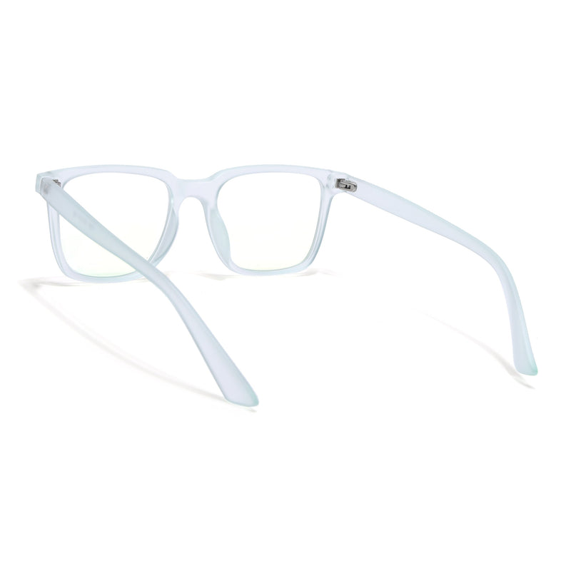 Eyejack Canment Sea Green Square Eyeglasses for Men & Women (CM1005FCL1765-C10)
