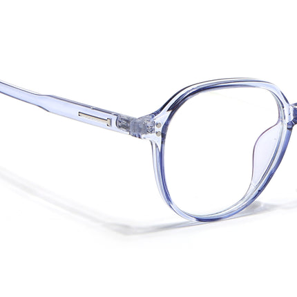 Eyejack Canment Blue Round Eyeglasses for Women (CM20011FCL1831-C2)