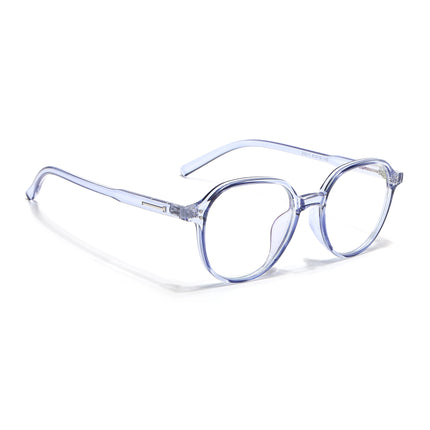 Eyejack Canment Blue Round Eyeglasses for Women (CM20011FCL1831-C2)
