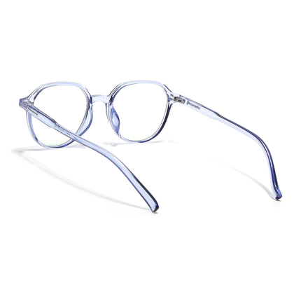 Eyejack Canment Blue Round Eyeglasses for Women (CM20011FCL1831-C2)