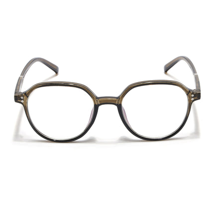 Eyejack Canment Olive Round Eyeglasses for Women (CM20011FCL1832-C3)