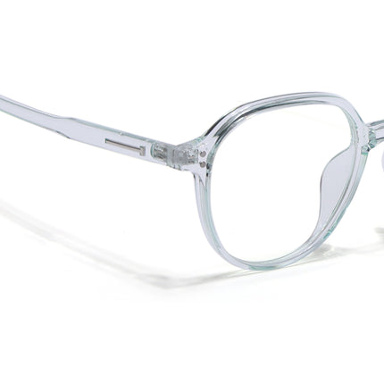 Eyejack Canment Sea Green Round Eyeglasses for Women (CM20011FCL1833-C4)