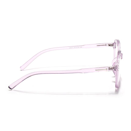 Eyejack Canment Purple Round Eyeglasses for Women (CM20011FCL1834-C5)