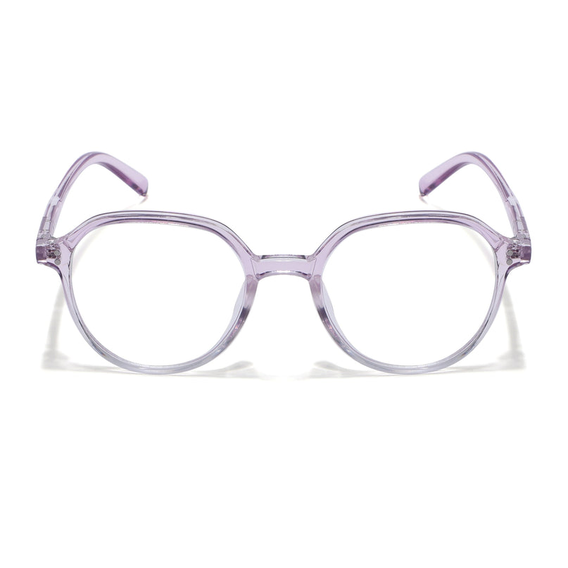 Eyejack Canment Light Purple Round Eyeglasses for Women (CM20011FCL1835-C6)