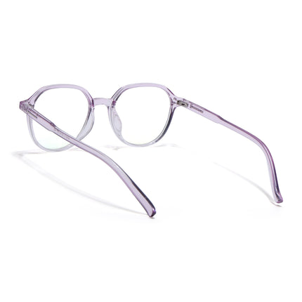 Eyejack Canment Light Purple Round Eyeglasses for Women (CM20011FCL1835-C6)