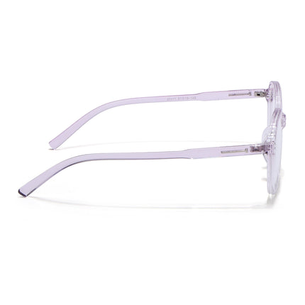 Eyejack Canment Light Purple Round Eyeglasses for Women (CM20011FCL1835-C6)