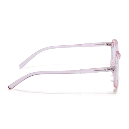 Eyejack Canment Pink Round Eyeglasses for Women (CM20011FCL1836-C7)