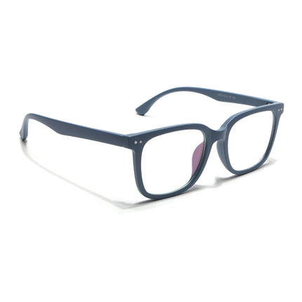 Eyejack Canment Sky Blue Square Eyeglasses for Men & Women (CM20018FCL1843-C6)