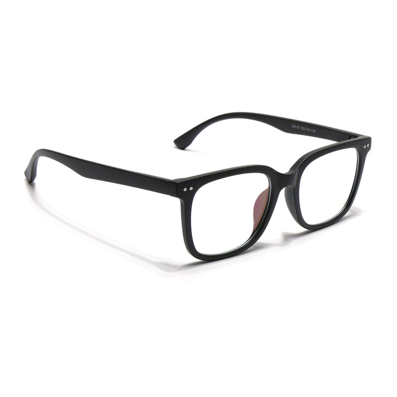 Eyejack Canment Olive Square Eyeglasses for Men & Women (CM20018FCL1845-C8)