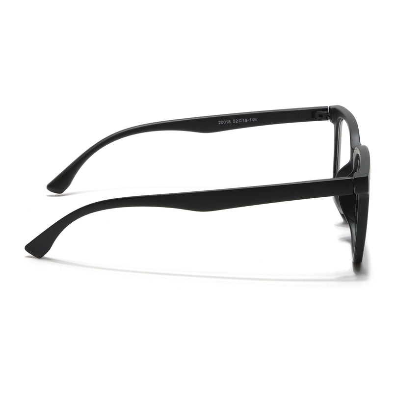 Eyejack Canment Olive Square Eyeglasses for Men & Women (CM20018FCL1845-C8)