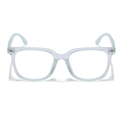 Eyejack Canment Sea Green Square Eyeglasses for Men & Women (CM20018FCL1847-C10)