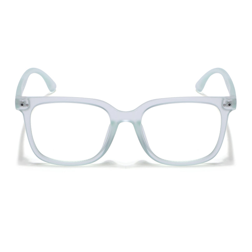 Eyejack Canment Sea Green Square Eyeglasses for Men & Women (CM20018FCL1847-C10)