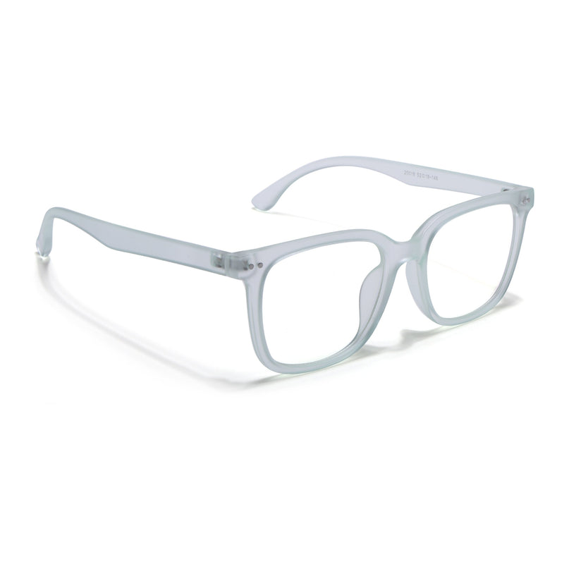 Eyejack Canment Sea Green Square Eyeglasses for Men & Women (CM20018FCL1847-C10)